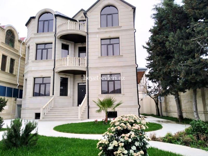 8 otaqlı həyət evi / bağ evi — 400 m² — Bakıxanov q., Bakı, Azərbaycan